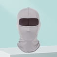 thumbnail image 2 of CSChome Cycling Face Guard Solid Color Balaclava Ski Face Guard Outdoor Fishing Riding Cooling Neck Gaiter Full Head Windproof Sunscreen Headgear, 2 of 7