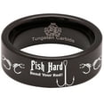 thumbnail image 5 of Fish Hook Tungsten Carbide Ring, 5 of 9
