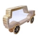 thumbnail image 5 of Alcancía de madera con forma de coche, multiusos, transparente, para niños, educación, ahorro. Sin pintar, 5 of 9