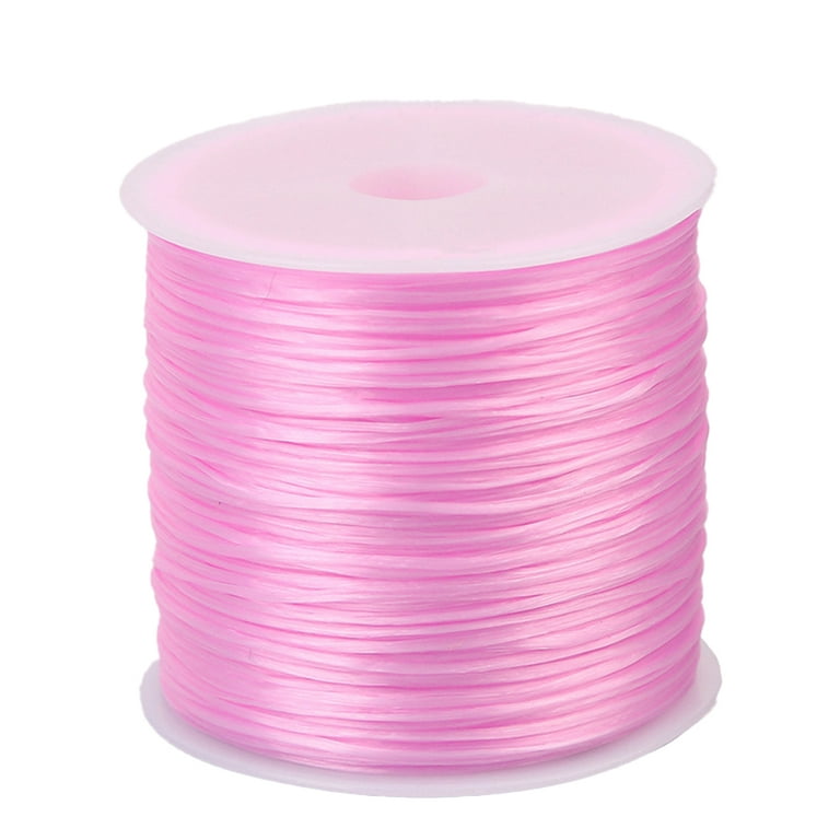 0.8mm flat elastic bracelet string, crystal elastic cord, used for jewelry  production and beading. - style1 