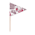 thumbnail image 1 of Big Ben Bus England Flag Sketch Illustration Toothpick Triangle Cupcake Toppers Flag, 1 of 3