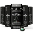 Espressoro USDA Organic Espresso Pods, 100 Oro Ristretto Intensity 7