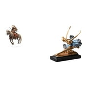 Kuntesetty Acrylic Knight Ballet Dancer Ornament Table Centerpiece 2D Collection Home Decoration Waterproof Gift Desktop Decoration with Base for Home and Ballerina Girls Statue Gift Desk