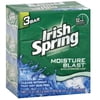 Irish Spring Moisture Blast Deodorant Bar Soap, 3.75 oz bars, 3 ea (Pack of 4)