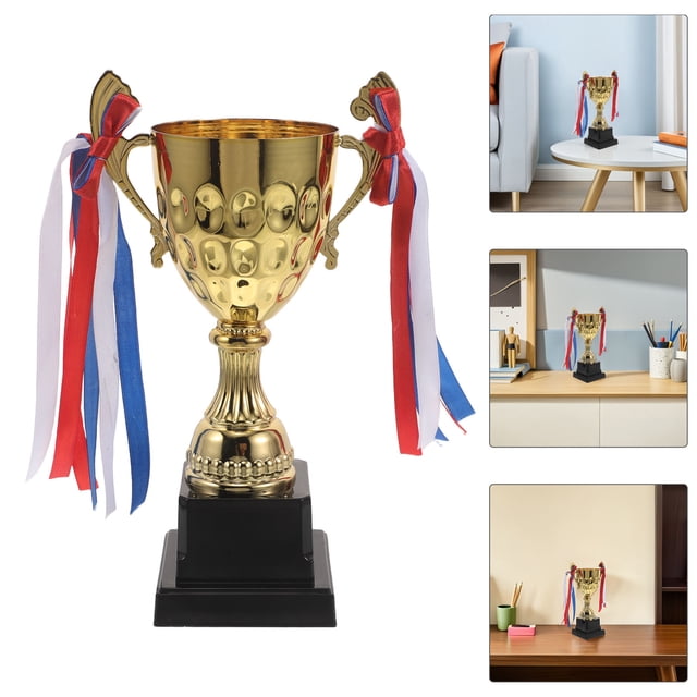 BESTYASH Copa Trofeo De Metal Dorado Para Deportivos Y Reconocimientos De