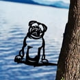 thumbnail image 3 of de árboles Juego de árbol de césped de mariposa de pug de arte de jardín de hadas, 3 of 7