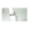 thumbnail image 4 of Sterling Silver .72 ctw Three Stone Gemstone Engagement Promise Ring | Size 7, 4 of 6