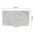 thumbnail image 2 of Mop Cleaning Pads for ZQ100 ZQ600 ZQ610 Steam Vacuum Cleaner Cloth Rag Replacement Accessories, 2 of 6