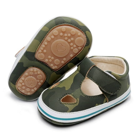 

Hunpta Kids Sandals Infant Boys Girls Cartoon Printed Shoes First Walkers Shoes Summer Toddler Hollow Out Breathable Flat Sandals