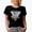Black, variant on Distressed Good Times and Tan Lines, Retro Tropical or Beach Art Merch Gift, Navy Blue T-Shirt, Small