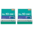 thumbnail image 1 of Mini Staples for use in Max HD-10DF Stapler, 3/8" Crownx3/16" Leg, 5000/Box MXB105M, 2 Packs, 1 of 3