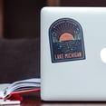 thumbnail image 5 of Die Cut Sticker Lake Michigan, Lake Life Series, Wonder Filled, Contour Vinyl Sticker 3 to 6 inches, (Waterproof Decal for Cars, Water Bottles, Laptops, Coolers), Large, 5 of 5