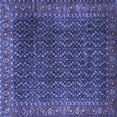 thumbnail image 1 of Ahgly Company Indoor Square Persian Blue Traditional Area Rugs, 8' Square, 1 of 4