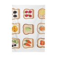 thumbnail image 6 of Yayeee Tablecloths for Rectangular Tables 60 x 60 inch Party Table Cover, Various Toasts, 6 of 6