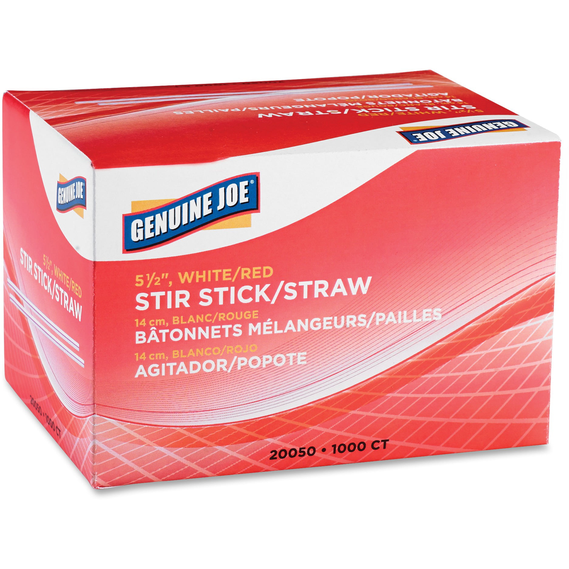 Product of Office Snax Plastic Stir Sticks Bulk Savings 1,000 ct. - Pack of 3 -