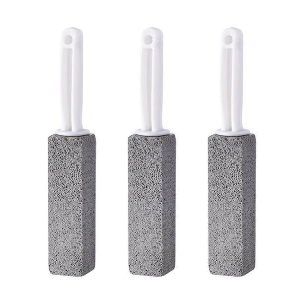 Piedra Pómez Con Mango Sunnimix Removedor De Cal Para Piscinas Azulejos De Cocina 3 Piezas cepillo de baño de piedra pómez