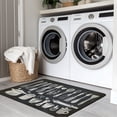 thumbnail image 3 of Diatom Mud Kitchen Mats for Floor, Waterproof Non-Skid Stain Resistant Kitchen Rugs, 23.6x35.4in Comfort Standing Mats for Home Kitchen Laundry Room Hallway Home Decoration, 3 of 7