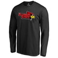 thumbnail image 2 of Men's Black Illinois State Redbirds Primary Logo Long Sleeve T-Shirt, 2 of 3