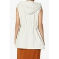 thumbnail image 2 of TheMogan Women's PLUS Drawstring Loose Fit Utility Vest Sleeveless Military Jacket, 2 of 7