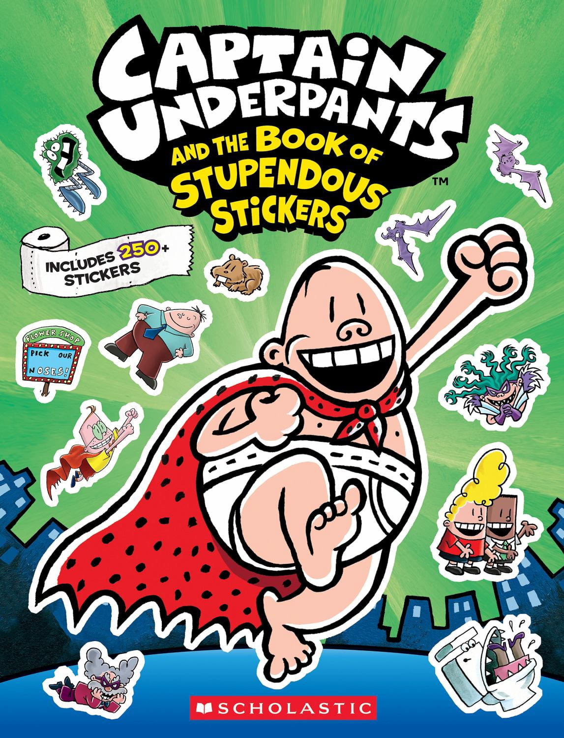 Captain Underpants: the Official Sticker Book (Paperback