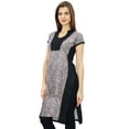 thumbnail image 2 of Bimba Womens Tunic custom Top 3/4 Sleeve Long Kurta Kurti Indian Ethnic Blouse, 2 of 4