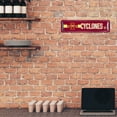 thumbnail image 3 of Rico Industries Ncaa Iowas State Cyclones Home D?Cor Letrero De Metal Para La Calle (4 X 15 Pulgadas)  Ideal Para El Hogar, Oficina, Dormitorio Y Cueva Del Hombre  Hecho, 3 of 5