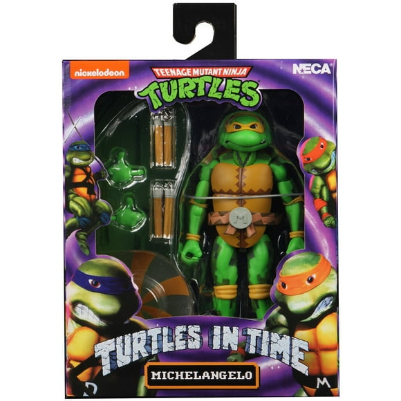 Teenage Mutant Ninja Turtles 6 Inch Action Figure Turtles In Time Series 2 - Michelangelo