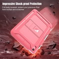 thumbnail image 5 of TiMOVO Case for iPad (A16) 11th Generation 11 Inch 2025, iPad 10th Generation Case 2022 with Screen Protector, Heavy Duty Shockproof Rugged Protective Cover,Watermelon Pink, 5 of 8