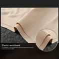 thumbnail image 5 of WBQ Women's Seamless Underwear No Show Stretch Panties Soft Silky Breathable Ice Silk Stretch Middle-Waist Hipster Underwear, 5 of 9