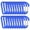 Blue, variant on Rupoun Gold Aluminum D-Shape Carabiner Clips, Lightweight Spring Snap Hooks for Camping, Hiking gears, Backpacks, Key Rings, Water Bottles, 5 Pack (1.97 inches / 5 cm)
