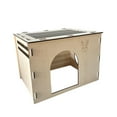 thumbnail image 3 of BELOVING Rabbit House Cage Accessories Sleeping Bunny Castle for Kittens Gerbil Style B, 3 of 10