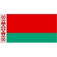 thumbnail image 1 of Annin Flagmakers 190626 Drapeau Nyl-Glo Belarus 3 Pi. x 5 Pi., 1 of 1