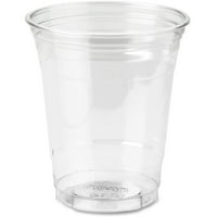 Dixie Crystal Clear Plastic Cups, 12 oz, 25 pack, 20 packs carton by DIXIE FOOD SERVICE