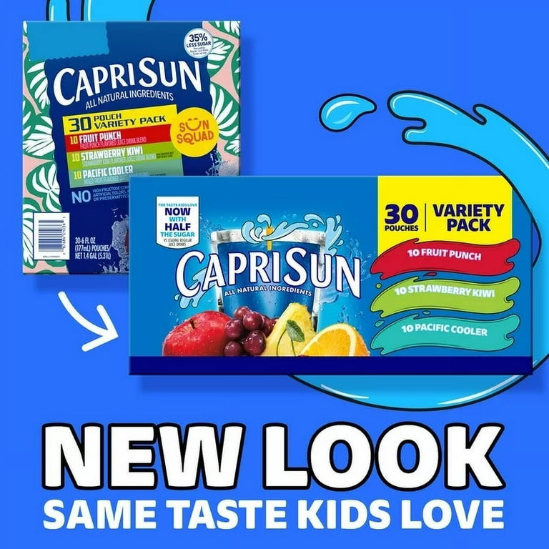 CapriSun Pacific Cooler Sealed Pouch from Factory EMPTY Collector