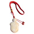 thumbnail image 3 of Adorno pequeño de madera de durazno para puerta, bolso y llavero. Estilo C 5cmx3cm, 3 of 9