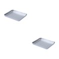 thumbnail image 4 of ZheElen Multi-functional Stainless Steel Tray For Versatile Baking And Storage 430square tray medium 2Set, 4 of 6