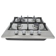 thumbnail image 3 of Campana de cocina acero inoxidable 60cm Thory, Parrilla de gas 4 quemadores acero inoxidable 60cm Vulcano, Horno de gas empotrable encendido electrico 65L 60cm Motrix Odipo Thor 60 + Vulcano + Motrix HORNO GAS, 3 of 4