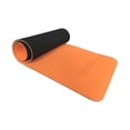 thumbnail image 1 of Tapete de Yoga Tayga  Naranja-Negro, 1 of 4