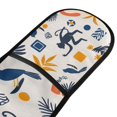 thumbnail image 4 of Yayeee Double Oven Mitt Kitchen Heat Resistant Baking 35" x7" Quilted Glove, Playful Forest, 4 of 6