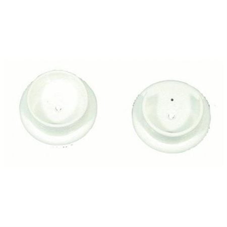 John Sterling BC-0037 Closet Pole Sockets, White, Card of 2