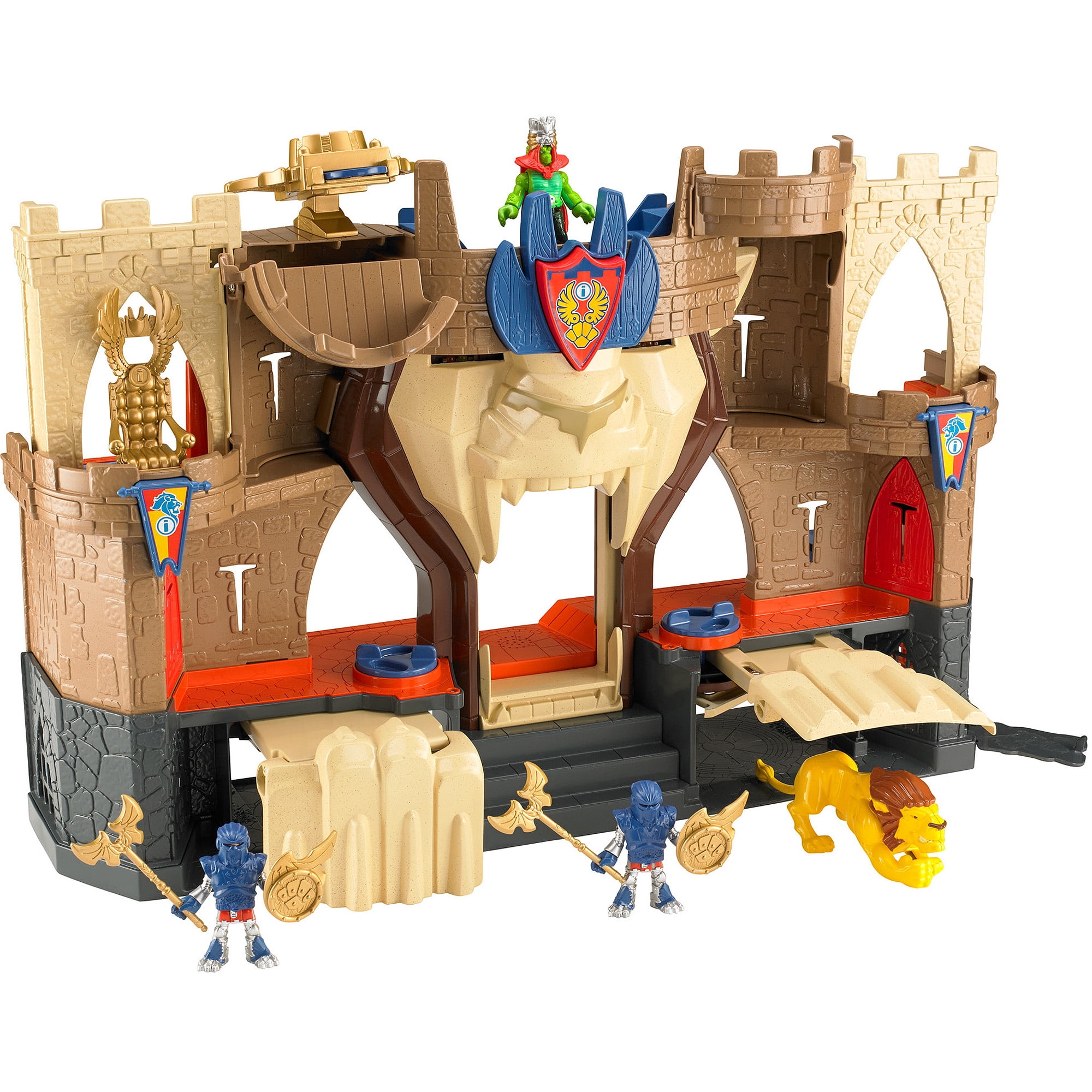 imaginext lion's den castle