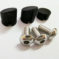 thumbnail image 2 of 2Set Scooter Rear Back Fender Mudguard Screw Rubber Cap Screw Plug Cover for M365 Electric Scooter Parts(Black), 2 of 6