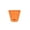 Orange, variant on Plastic Planter with Drainage Holes and Saucer, Round Flower Pot with Tray for Indoor Outdoor Plants, Lightweight Durable Container for Houseplants, Herbs, and Cacti