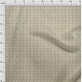 thumbnail image 4 of oneOone Polyester Spandex Beige Fabric Asian Block Print Dress Material Fabric Print Fabric By The Yard 56 Inch Wide, 4 of 4