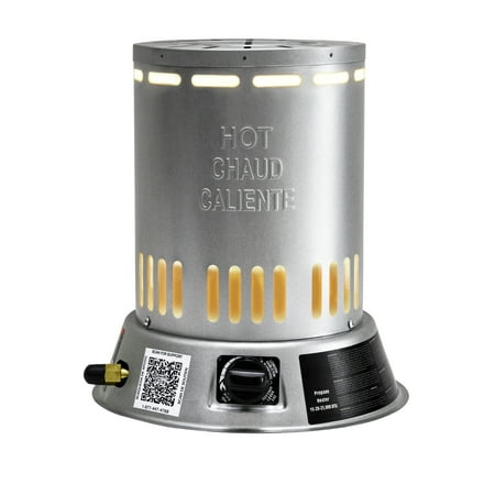 

15 000-25 000 BTU Indoor/Outdoor Portable Propane Convection Heater with 10 ft. Hose and Regulator