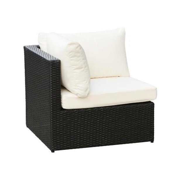 Mano Patio Lugo Outdoor Wicker Rattan Conversation Set, Single Sofa