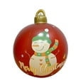 thumbnail image 2 of 60cm Led Lights Up Inflatable Christmas Decoration Ball Outdoor  Inflatables + Lamp Remote Control+Air Pump (Color Random), 2 of 9