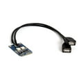 thumbnail image 3 of Mini PCI-E to 2 USB Adapter, USB3.0 Expansion Card, 5PIN Expansion Card for WinXP/2003/VISTA/2008/7/8/10/1132/64BIT/Linux, 3 of 10