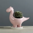 thumbnail image 4 of Ceramic Flower Pot Desktop Decoration Creative Dinosaur Succulent Planter, 4 of 6
