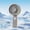 Gray, variant on Miwamany 2-in-1 Desktop Handheld Lanyard Small Fan,USB Rechargeable Quiet Portable Fan with Powerful Wind,Built-in Detachable Neck Strap for Outdoor Indoor Use Office,Home,and Travel,Compact Design